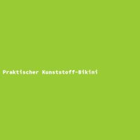 Praktischer Kunststoff-Bikini