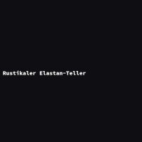 Rustikaler Elastan-Teller