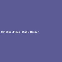 Reichhaltiges Stahl-Messer