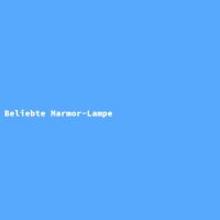 Beliebte Marmor-Lampe