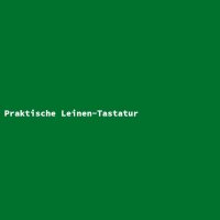 Praktische Leinen-Tastatur