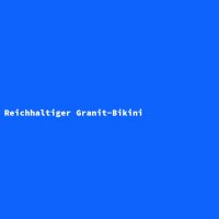Reichhaltiger Granit-Bikini