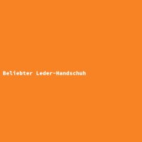 Beliebter Leder-Handschuh
