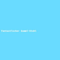 Fantastischer Gummi-Stuhl