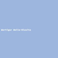 Wertiger Wolle-Klositz