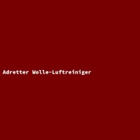 Adretter Wolle-Luftreiniger