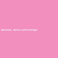 Adretter Wolle-Luftreiniger