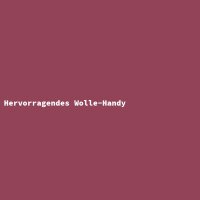 Hervorragendes Wolle-Handy