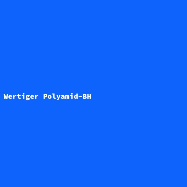 Wertiger Polyamid-BH