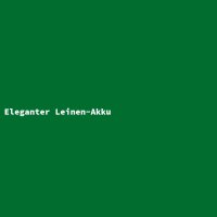 Eleganter Leinen-Akku