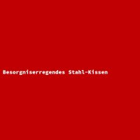 Besorgniserregendes Stahl-Kissen