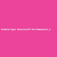 Schmieriges Kunststoff-Portemonnaie_1