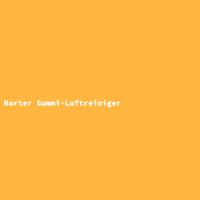 Harter Gummi-Luftreiniger
