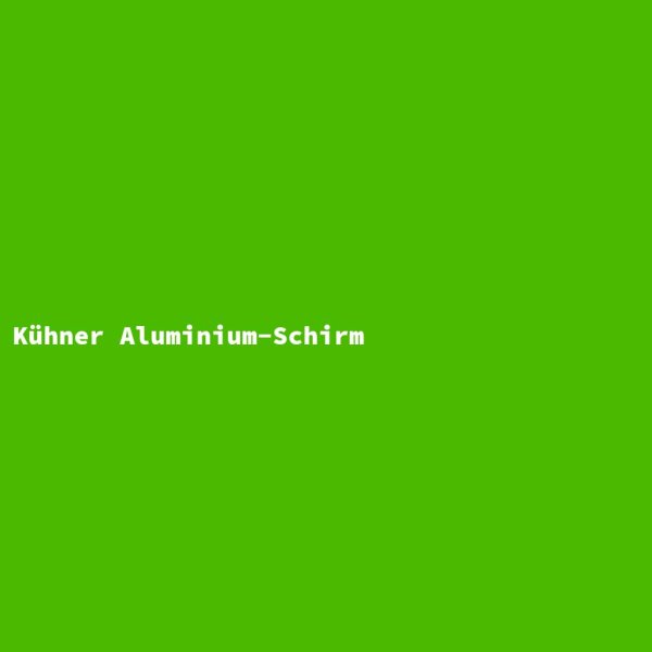 K&uuml;hner Aluminium-Schirm
