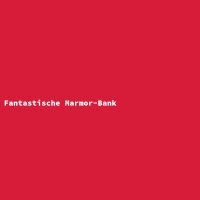 Fantastische Marmor-Bank
