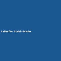 Lebhafte Stahl-Schuhe