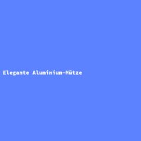 Elegante Aluminium-M&uuml;tze