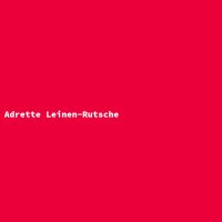 Adrette Leinen-Rutsche