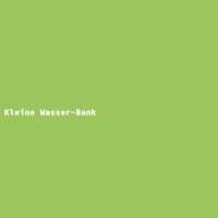Kleine Wasser-Bank