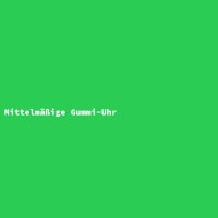 Mittelm&auml;&szlig;ige Gummi-Uhr