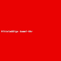 Mittelm&auml;&szlig;ige Gummi-Uhr