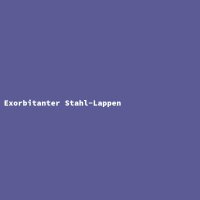 Exorbitanter Stahl-Lappen