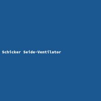 Schicker Seide-Ventilator