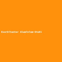 Exorbitanter Aluminium-Stuhl