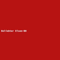 Beliebter Eisen-BH