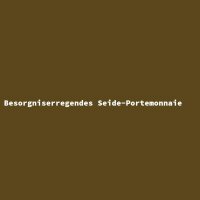 Besorgniserregendes Seide-Portemonnaie