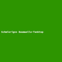Schmieriges Baumwolle-Tanktop