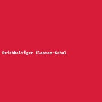 Reichhaltiger Elastan-Schal