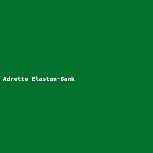 Adrette Elastan-Bank