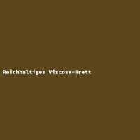 Reichhaltiges Viscose-Brett