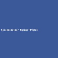 Geschmeidiger Marmor-Bikini