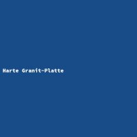Harte Granit-Platte
