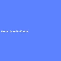 Harte Granit-Platte