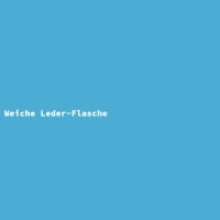 Weiche Leder-Flasche